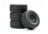 Fastrax Arrma Mojave Wheel/Tyre 1:18 Set (4Pc)