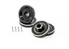 Fastrax FCX24 Black Brass Wheel Counterweights (4Pc)