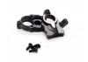 Fastrax FCX24 Black Brass Steering Arm Housing (2Pc)