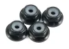 Fastrax M2 Blue Flanged Locknuts 4Pcs
