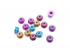 Fastrax M3 Gold Flanged Locknuts 4Pcs