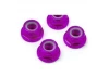 Fastrax M4 Pink Flanged Locknuts 4Pcs