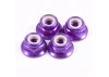 Fastrax M4 Purple Flanged Locknuts