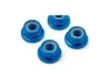 Fastrax M5 Blue Flanged Locknuts (4)