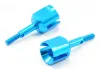 Fastrax Tamiya TT-02 Aluminium Wheel Axle (2)