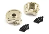 Fastrax TRX-4 Heavy Duty Brass Steering Gear Cover (2)