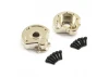 Fastrax TRX-4 Heavy Duty Brass Steering Gear Cover (2)