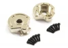 Fastrax TRX-4 Heavy Duty Brass Steering Gear Cover (2)