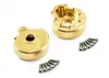 Fastrax TRX-4 Heavy Duty Brass Steering Gear Cover (2)