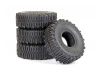 Fastrax TRX-4M Super Swamper Tyres and Foams 60x21mm (4)