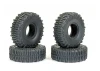 Fastrax TRX-4M Super Swamper Tyres and Foams 60x21mm (4)
