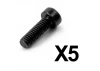 FTX Cap Head 2.5X8mm Screws