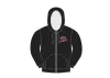 FTX Badge Logo Brand Zipped Hoodie Black - Medium