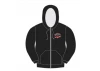 FTX Badge Logo Brand Zipped Hoodie Black - Small