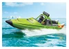 FTX Glader Turbojet RC Speed Boat - Green