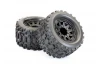 FTX Ramraider Glued Tyre + Wheel Set (2Pcs)