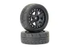 FTX Stinger Front 26mm Rubber Wheel/Tyres (2)