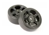 FTX Havok Drift Slick Wheels + Tyres (2)