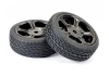 FTX Havok Road Tread Wheels + Tyres (2) ** CLEARANCE **