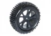 FTX Vantage Front Buggy Tyres Mounted on Black Wheels - 1 Pair