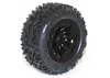 FTX Carnage Tyres Mounted on Black Wheels - 1 Pair