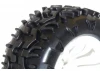 FTX Carnage Tyres Mounted on White Wheels - 1 Pair
