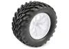FTX Bugsta Mounted Wheel/Tyre Complete Pair - White