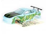 FTX Banzai Pre-Painted Body Shell W/Decals + Wing - Blue