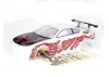 FTX Banzai Pre-Painted Body Shell W/Decals + Wing - White
