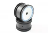 FTX Edge Rear Wheels (2) - Wh Ite Print