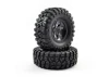 FTX Outback Pre-Mounted 6Hex/T Yre (2) - Black