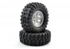 FTX Outback Pre-Mounted 6Hex/T Yre (2) - Grey