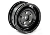 FTX Outback Steel Look Lug Wheel (2 ) - Black