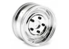 FTX Outback Steel Lug Wheel (2 ) - Chrome