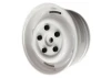 FTX Outback Steel Lug Wheel (2 ) - White
