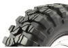 FTX Outback Pre-Mounted Steel Lug/Tyre (2) - Chrome