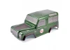 FTX Outback Ranger 2.0 (Land Rover Defender Style) Pre Painted Green Bodyshell - 250mm WB