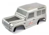 FTX Outback Ranger 2.0 (Land Rover Defender Style) Pre Painted Grey Bodyshell - 250mm WB