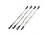 FTX Outback 2.0 Nickel Plated Steel Side Linkage 100mm (4Pc)