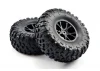 FTX Outlaw Pre-Mounted Wheels + Tyres - Black