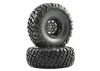FTX Mauler 2.2 All Terrain Tyres Pre-Glued On Black Wheels