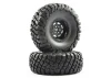FTX Mauler 2.2 All Terrain Tyres Pre-Glued On Black Wheels