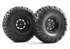 FTX Mauler 2.2 All Terrain Tyres Pre-Glued On Black Wheels