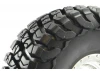 FTX Mauler 2.2 All Terrain Tyres Pre-Glued On Chrome Wheel