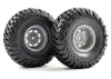 FTX Mauler 2.2 All Terrain Tyres Pre-Glued On Grey Wheels