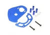 FTX Mauler Aluminium Motor Mount Plate - Blue