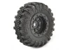 FTX Outback Mini Swamper Tire + Wheel Set - Black (4Pc)
