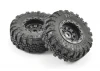 FTX Outback Mini Swamper Tire + Wheel Set - Black (4Pc)