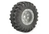 FTX Outback Mini Swamper Tire + Wheel Set - Grey (4Pc)
