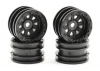 FTX Outback Mini Wheel Set - Black (4Pc)